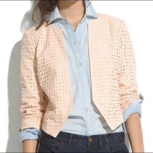✨Madewell Ivory Cropped Blazer/Jacket✨